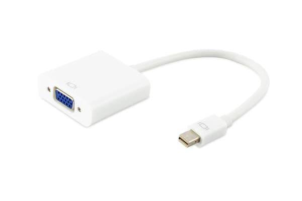 Mini Displayport VGA adapteriin White