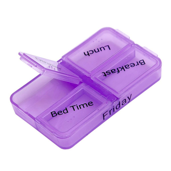Doseringsboks, Ugentligt Multicolor