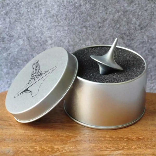 Snurra och Tärning i Metallask - Inception Silver