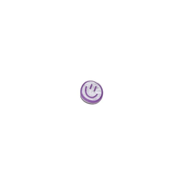Hårklemme - Smiley - Lilla Purple