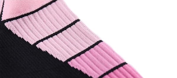 Knæhøje kompressionsstrømper til løb og sport - Lyserød Pink S