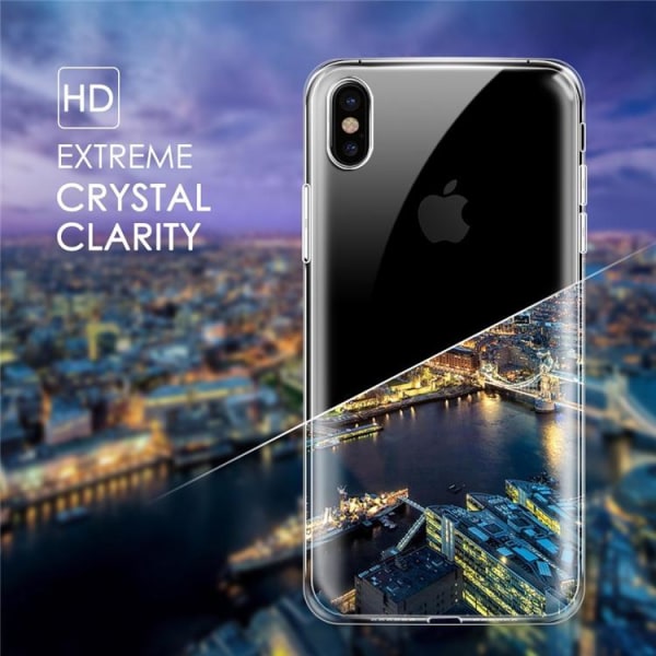 iPhone X/XS Cover - Transparent 0.5 mm Transparent