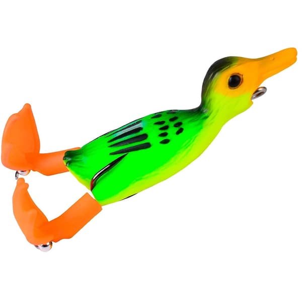 Overfladeagn af silikone - grøn og - 11,5 g Multicolor