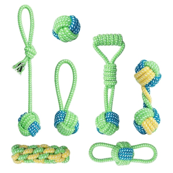 7x Purulelut koirille Multicolor