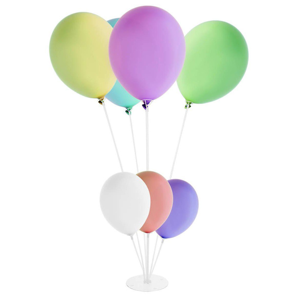 Ballonstativ 70 cm White