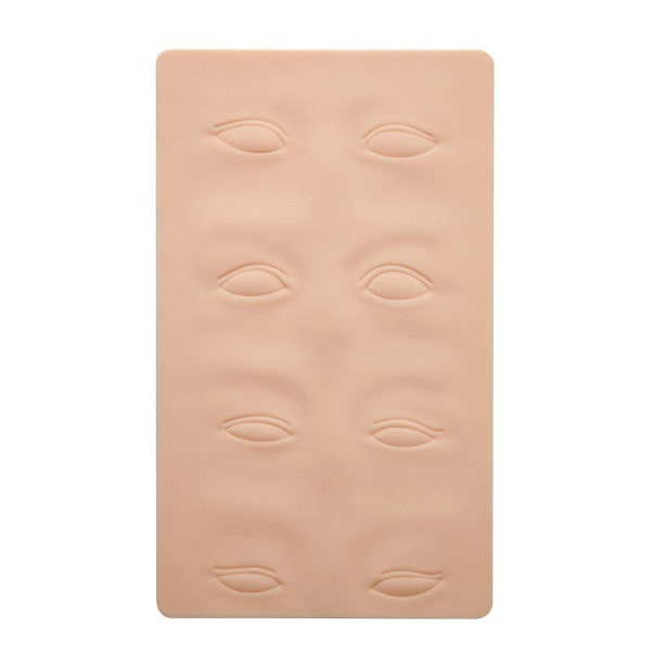 Övningsark för Microblading - 3D - Silikon Beige