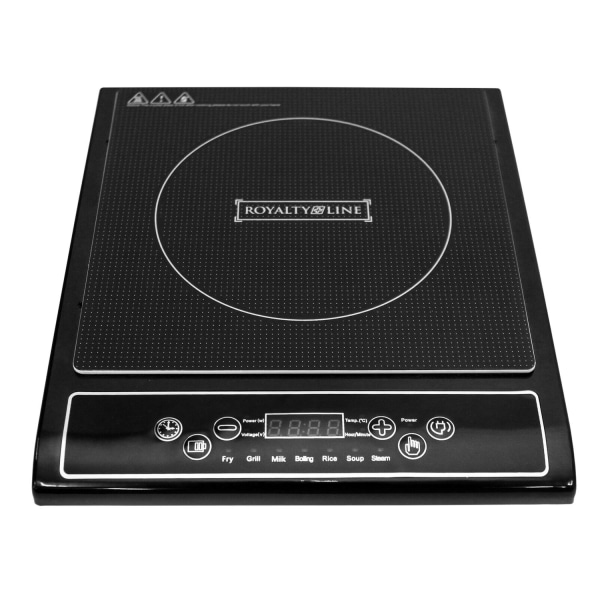 Induktionsplade med Touchfunktion og Timer Black