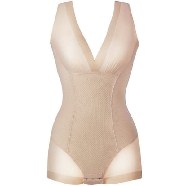 Shapewear Kroppsformande Underkläder, Beige - Storlek L Beige L