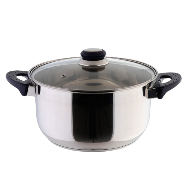 Rustfrit stål grydesæt - 6 stk Silver