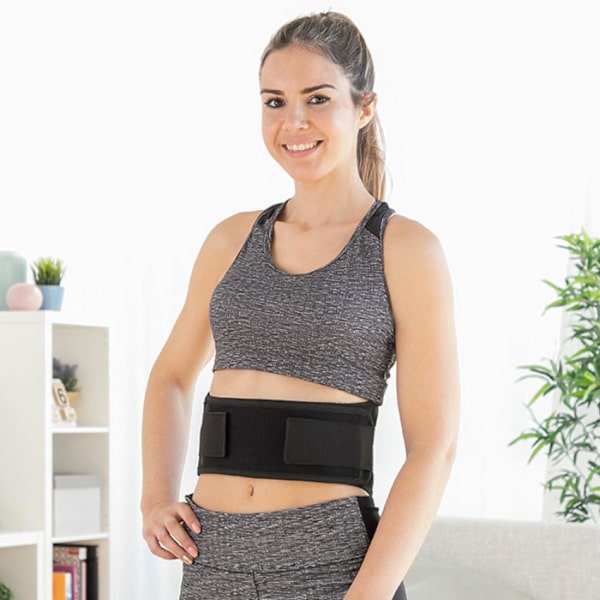 Ryhtiä Korjaava Lämpövyö Black one size