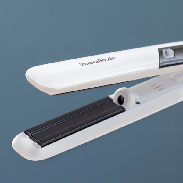 Keramisk Glattejern med Damp - 5 Temperaturniveauer White