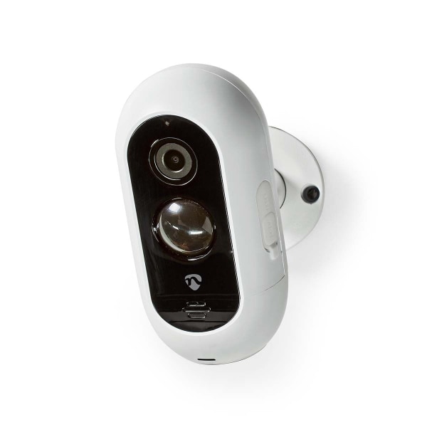Overvågningskamera til udendørs brug White