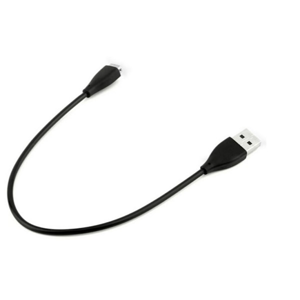Fitbit Charge HR yhteensopiva USB-Latauskaapeli (28 cm) - Musta Black