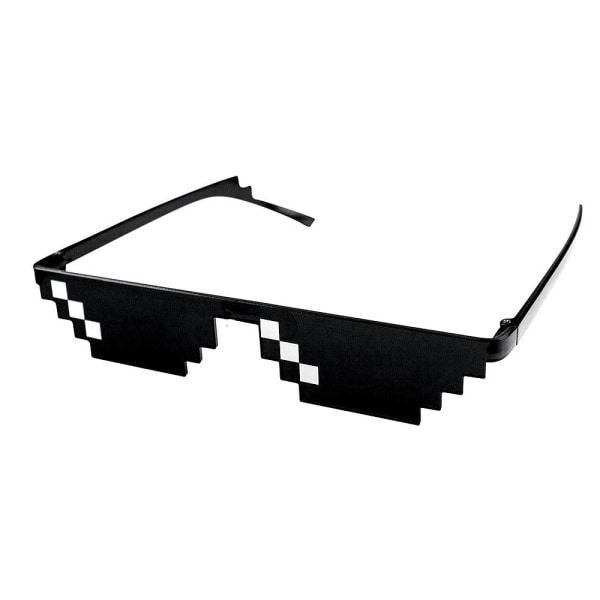 Pixelglasögon, 1 streck Svart
