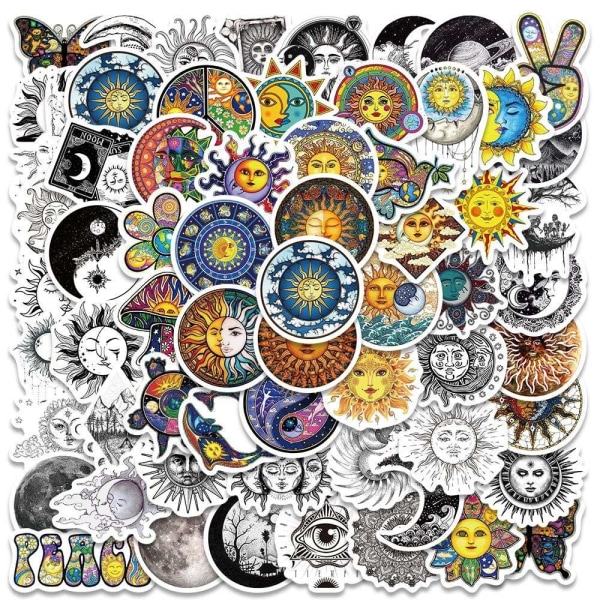 Tarrat - Aurinko ja Kuu - 50 kpl Multicolor