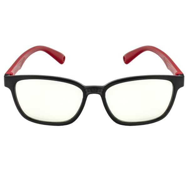 Anti Blue Light-Glasögon för Barn - Svart och Röd Svart one size