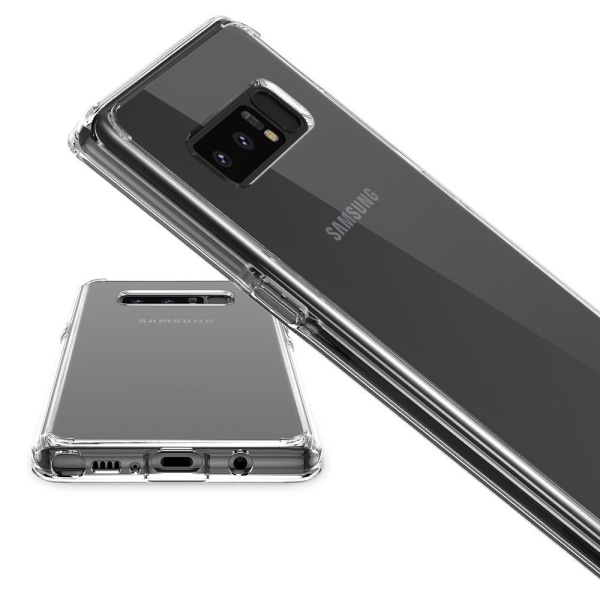 Samsung Note 8 Läpinäkyvä Kuori Transparent