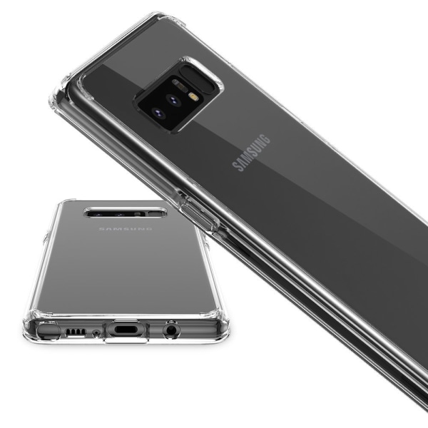 Samsung Note 8 Transparent Skal Transparent