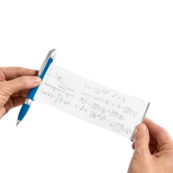 Penna med Utdragbart Papper - Blå Blå