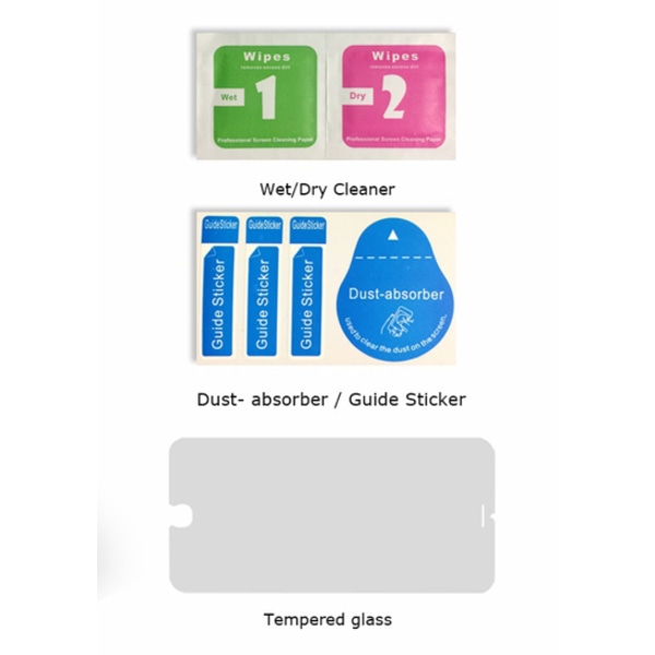 Skærmbeskyttelse til Samsung Note 5 - Premium Transparent Hærdet Transparent