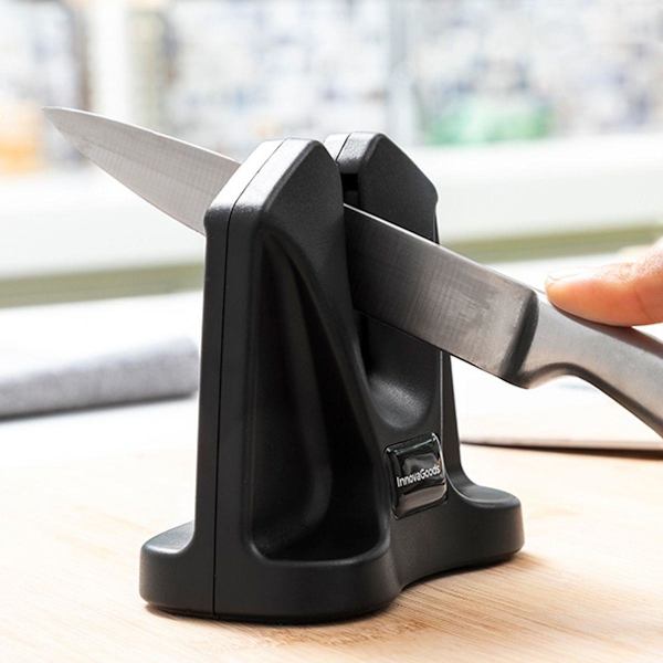V-formad Knivslip Svart