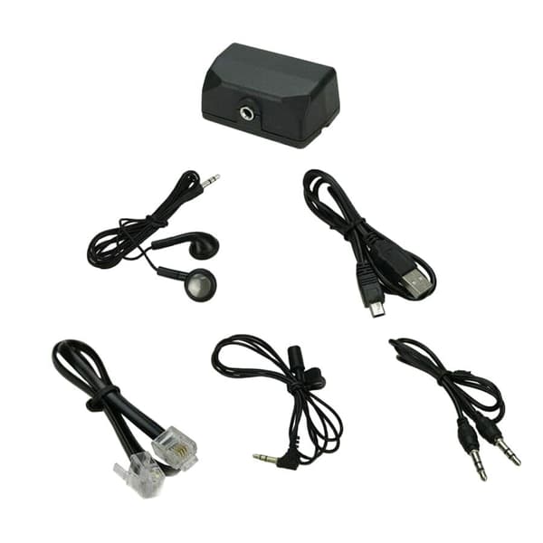 Diktafon med MP3-funktion Black