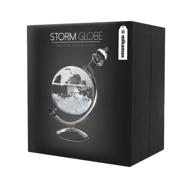 Stormglas - Jordglob Transparent