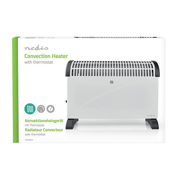 Nedis, Konvektioelementti termostaatilla White