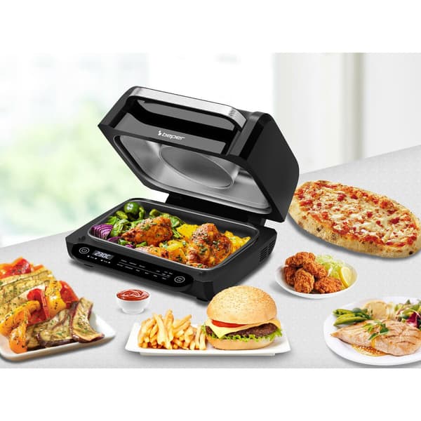 Multifunktionell Airfryer - 5.5 liter Svart
