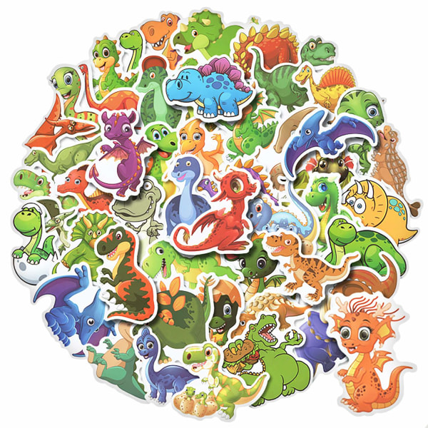 Tarrapakkaus - dinosaurus Multicolor