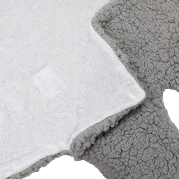 Mysig Babywrap med Öron - Grå - 0–3 månader grå