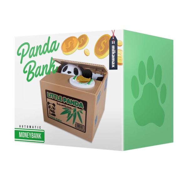 Elektronisk Sparbössa - Panda Bank multifärg