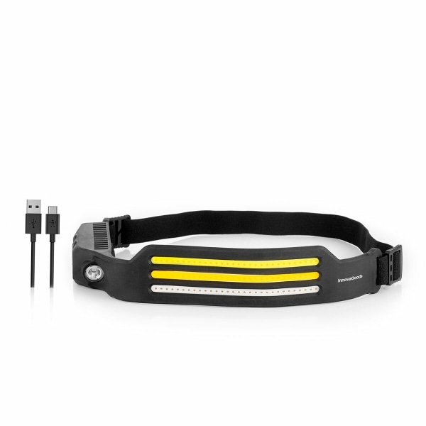 Ladattava otsalamppu - LED Black
