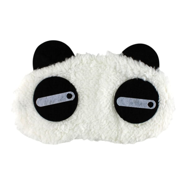 Sneaky Panda, Fluffig Sovmask för resor och avslappning multifärg one size