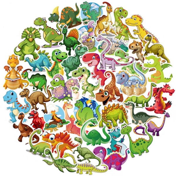 Tarrapakkaus - dinosaurukset Multicolor