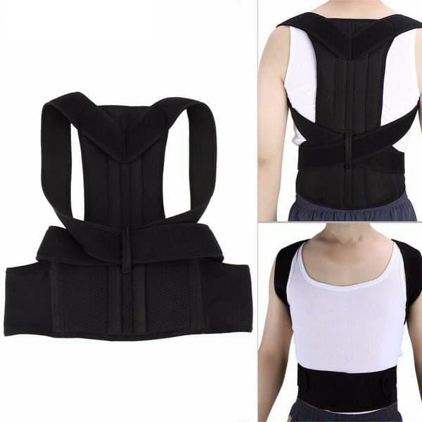 Justerbar Holdningsvest - M Black M