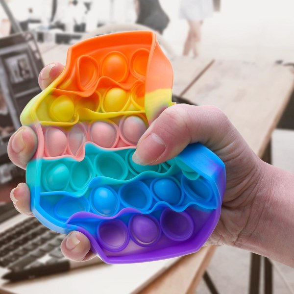 Pop It, Fidget Toy Kuplilla - Oktagoni Multicolor