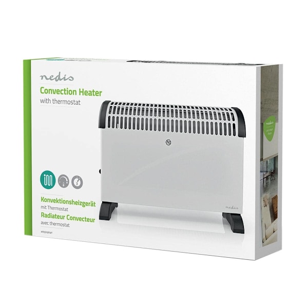 Nedis, Konvektioelementti termostaatilla White