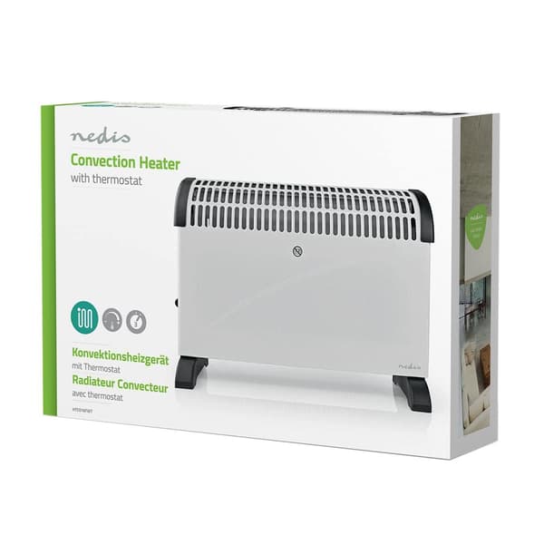 Nedis, Varmeelement med termostat White