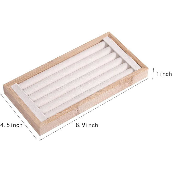 Ställ för Ringar - Bambu - Beige Träd