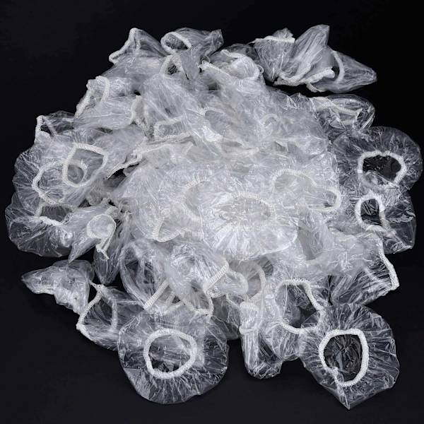 100x Elastiska Matskydd Transparent