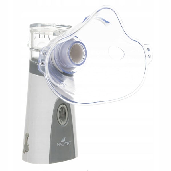 Bärbar inhalator nebulisator för barn och vuxna Vit