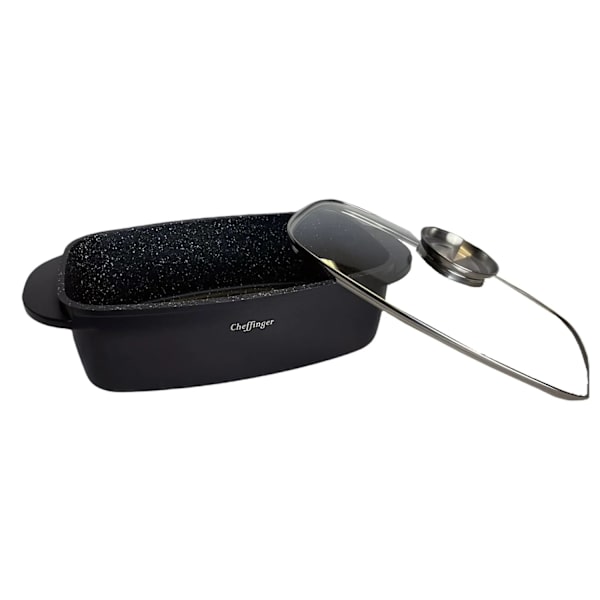 Ugnsform med Lock - 32cm Svart