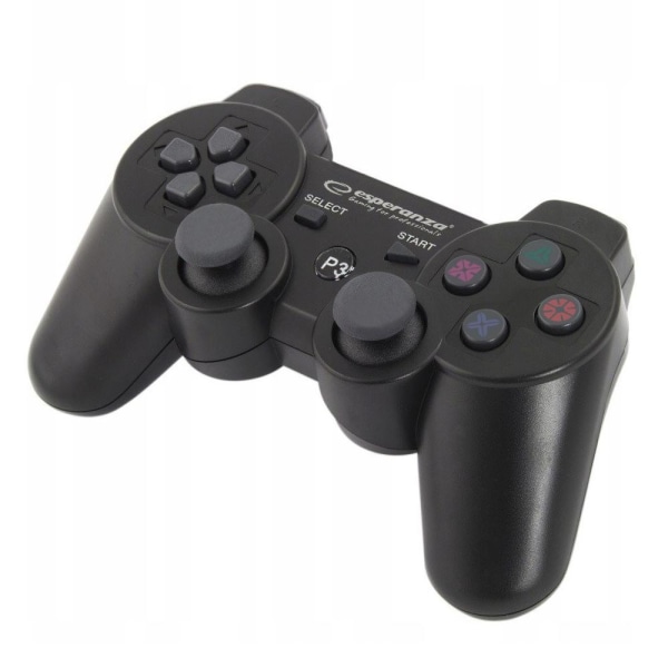 Esperanza - Bluetooth Gamepad PS3:lle, GX700 - Musta Black