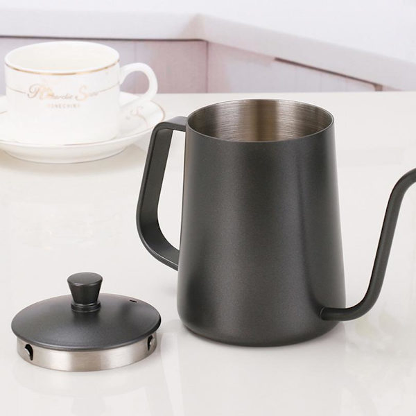 Te- og kaffekande - sort Black