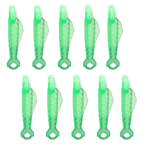 10x Nåletrådere Green