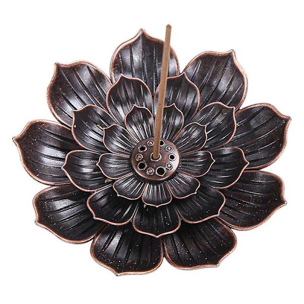 Røgelseholder, Lotus - Bronze Bronze