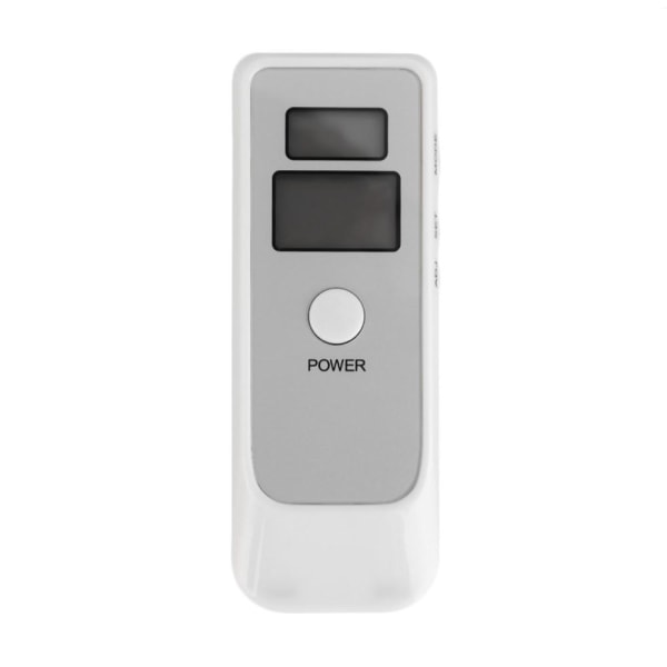 Digitalt Alkometer med et LCD Ur White