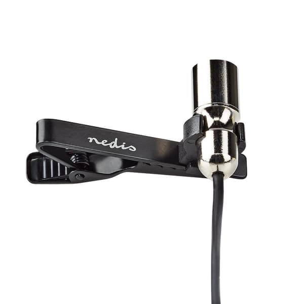 Mikrofoni - kiinnitettävä - 3,5 mm liitin Black