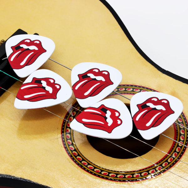 Rollingstones Poimii sisään 10-pakkaus - kitara-tarvikkeet Multicolor